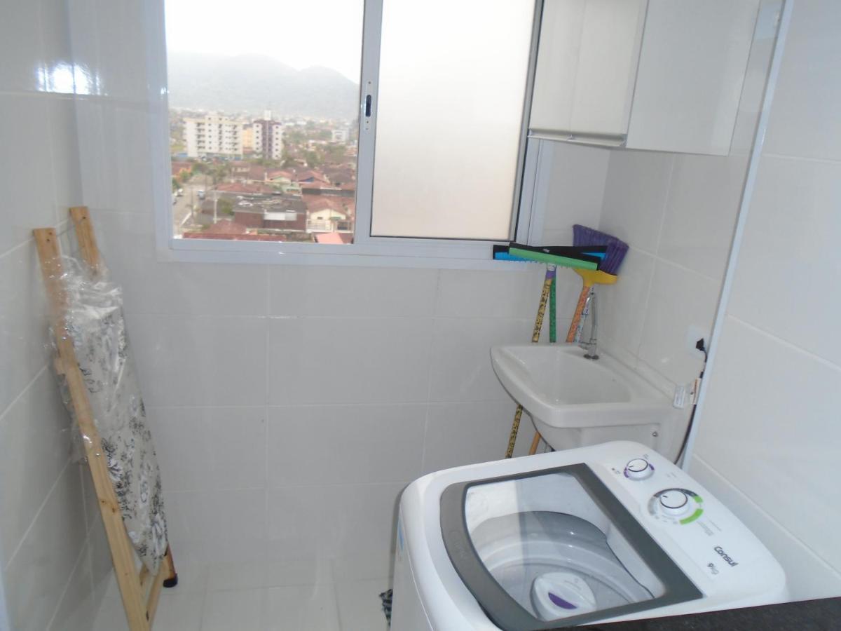 Apartamento Em Mongagua, Frente Ao Mar Екстериор снимка
