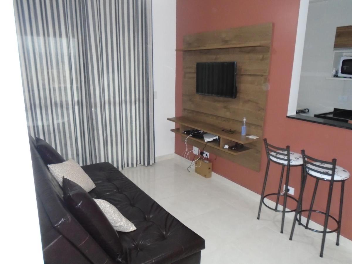 Apartamento Em Mongagua, Frente Ao Mar Екстериор снимка