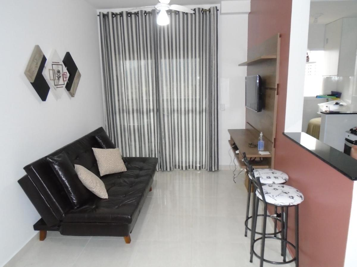 Apartamento Em Mongagua, Frente Ao Mar Екстериор снимка