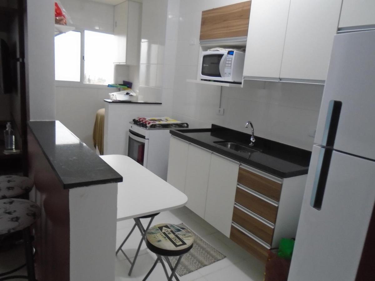Apartamento Em Mongagua, Frente Ao Mar Екстериор снимка