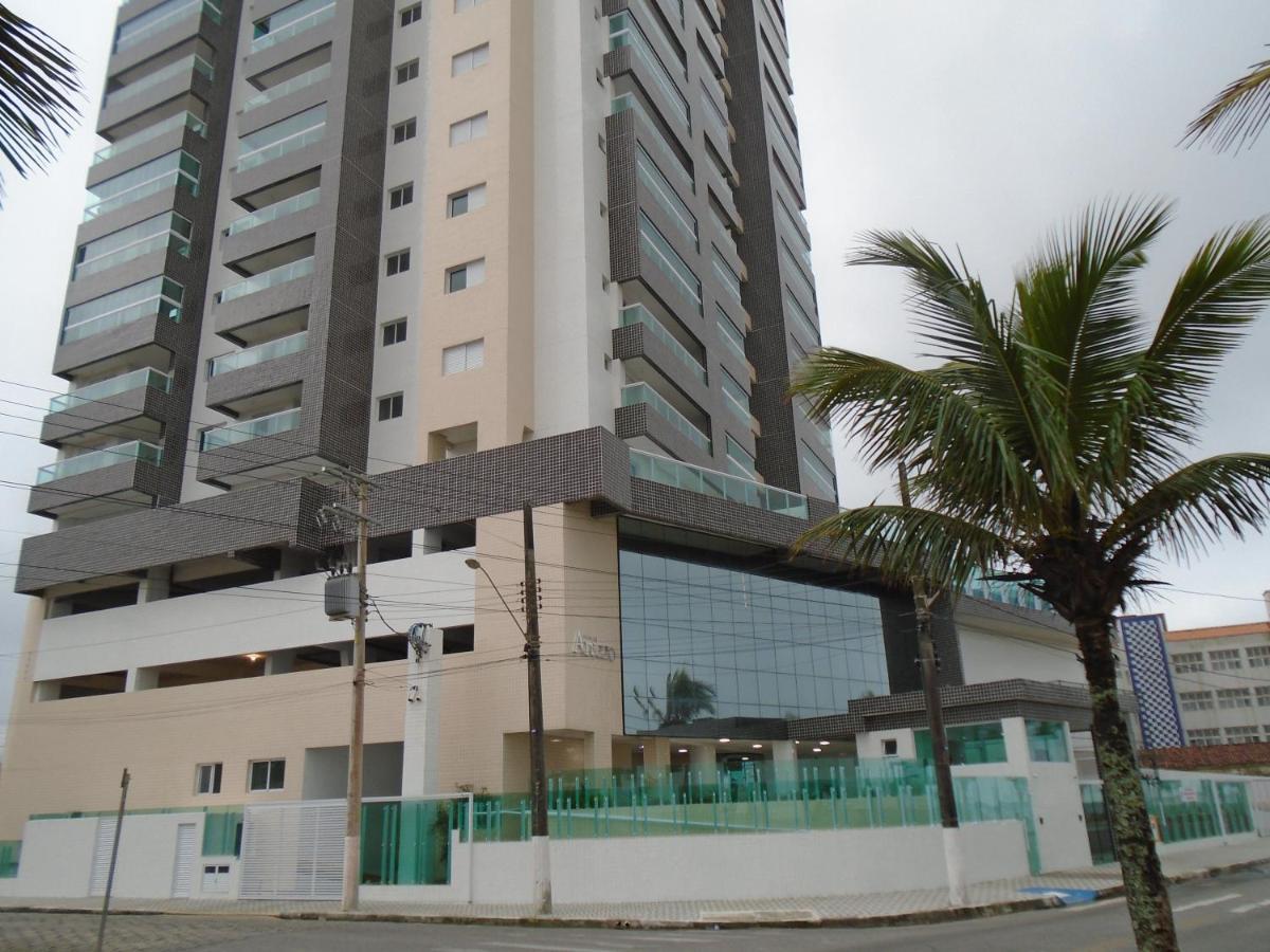 Apartamento Em Mongagua, Frente Ao Mar Екстериор снимка